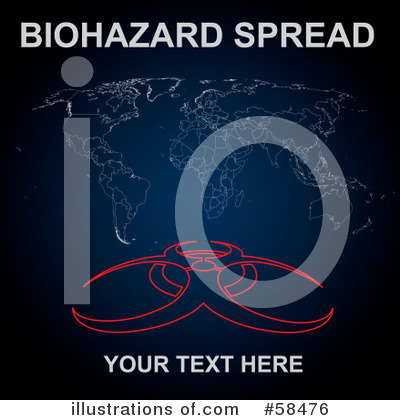 Royalty-Free (RF) Biohazard Clipart Illustration by MilsiArt - Stock Sample #58476