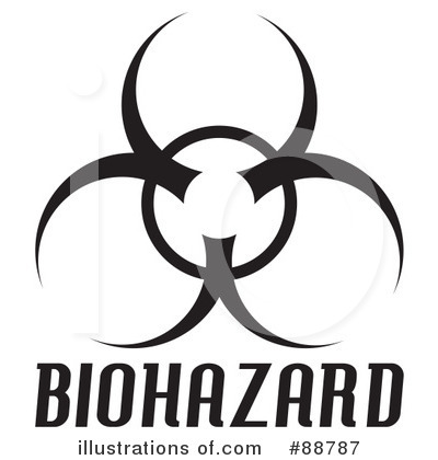 Royalty-Free (RF) Biohazard Clipart Illustration by Arena Creative - Stock Sample #88787