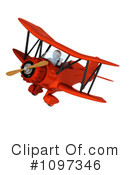 Biplane Clipart #1097346 by KJ Pargeter