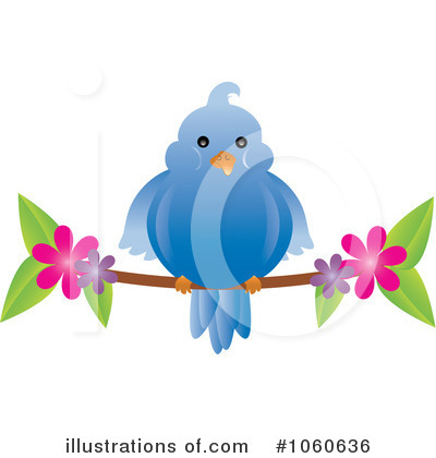 Royalty-Free (RF) Bird Clipart Illustration by Pams Clipart - Stock Sample #1060636