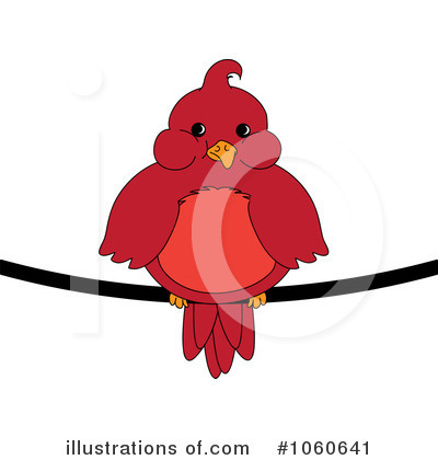 Cardinal Clipart #1060641 by Pams Clipart