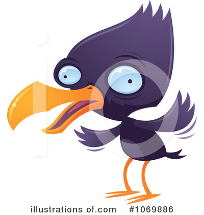 Royalty-Free (RF) Bird Clipart Illustration by John Schwegel - Stock Sample #1069886