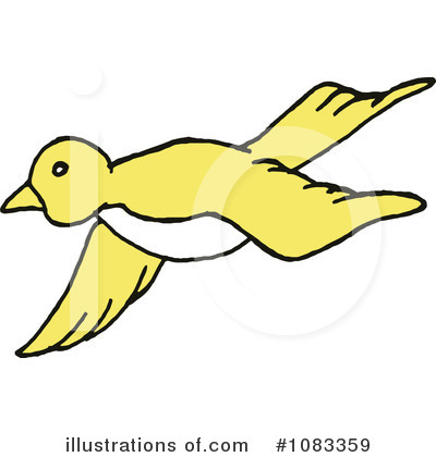 Royalty-Free (RF) Bird Clipart Illustration by LaffToon - Stock Sample #1083359