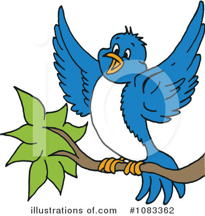 Royalty-Free (RF) Bird Clipart Illustration by LaffToon - Stock Sample #1083362
