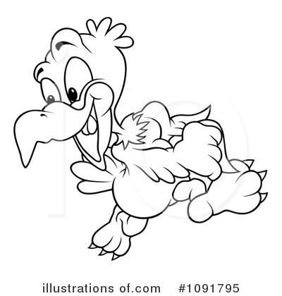 Royalty-Free (RF) Bird Clipart Illustration by dero - Stock Sample #1091795