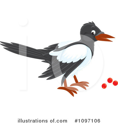 Royalty-Free (RF) Bird Clipart Illustration by Alex Bannykh - Stock Sample #1097106