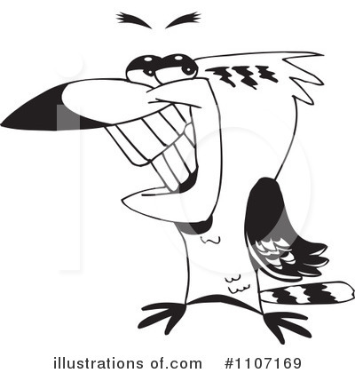 Kookaburra Clipart #1107169 by Dennis Holmes Designs