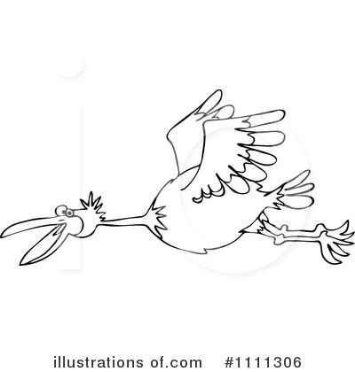 Royalty-Free (RF) Bird Clipart Illustration by djart - Stock Sample #1111306