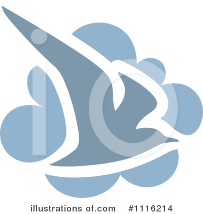 Bird Logo Clipart #1116214 by elena