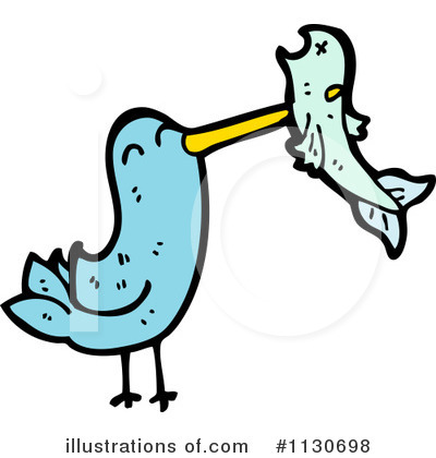 Royalty-Free (RF) Bird Clipart Illustration by lineartestpilot - Stock Sample #1130698