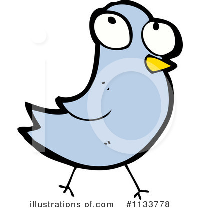 Royalty-Free (RF) Bird Clipart Illustration by lineartestpilot - Stock Sample #1133778