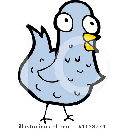 Royalty-Free (RF) Bird Clipart Illustration by lineartestpilot - Stock Sample #1133779