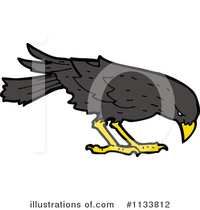 Crow Clipart #1133812 by lineartestpilot
