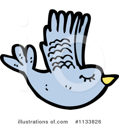 Royalty-Free (RF) Bird Clipart Illustration by lineartestpilot - Stock Sample #1133826