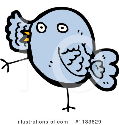 Royalty-Free (RF) Bird Clipart Illustration by lineartestpilot - Stock Sample #1133829