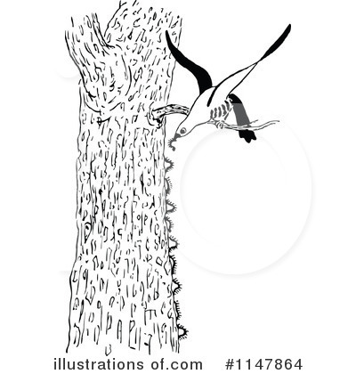 Royalty-Free (RF) Bird Clipart Illustration by Prawny Vintage - Stock Sample #1147864