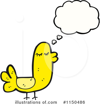 Royalty-Free (RF) Bird Clipart Illustration by lineartestpilot - Stock Sample #1150486
