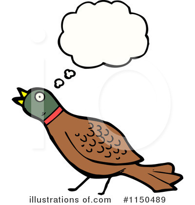 Royalty-Free (RF) Bird Clipart Illustration by lineartestpilot - Stock Sample #1150489