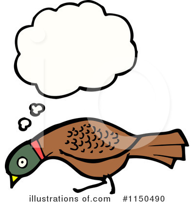 Royalty-Free (RF) Bird Clipart Illustration by lineartestpilot - Stock Sample #1150490