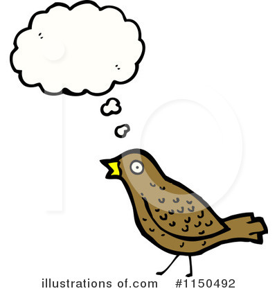 Royalty-Free (RF) Bird Clipart Illustration by lineartestpilot - Stock Sample #1150492