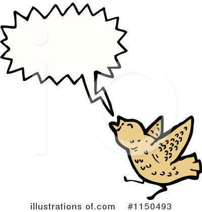 Royalty-Free (RF) Bird Clipart Illustration by lineartestpilot - Stock Sample #1150493