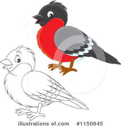 Royalty-Free (RF) Bird Clipart Illustration by Alex Bannykh - Stock Sample #1150645