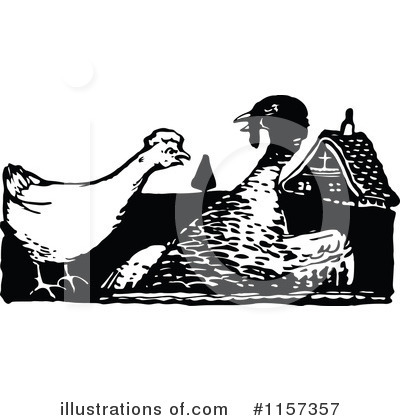 Royalty-Free (RF) Bird Clipart Illustration by Prawny Vintage - Stock Sample #1157357