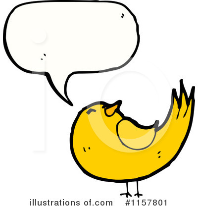 Royalty-Free (RF) Bird Clipart Illustration by lineartestpilot - Stock Sample #1157801