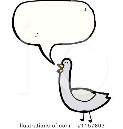 Royalty-Free (RF) Bird Clipart Illustration by lineartestpilot - Stock Sample #1157803