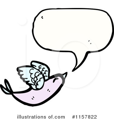 Royalty-Free (RF) Bird Clipart Illustration by lineartestpilot - Stock Sample #1157822