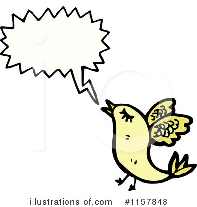 Royalty-Free (RF) Bird Clipart Illustration by lineartestpilot - Stock Sample #1157848