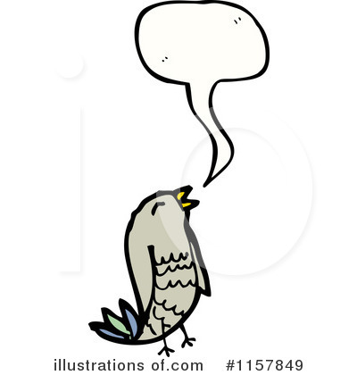 Royalty-Free (RF) Bird Clipart Illustration by lineartestpilot - Stock Sample #1157849