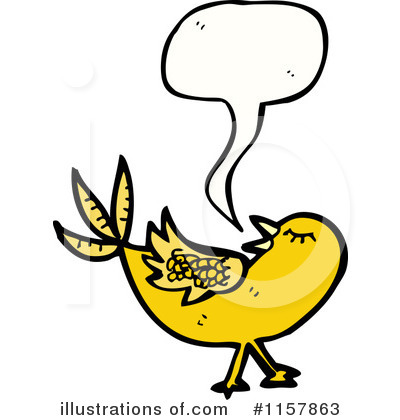 Royalty-Free (RF) Bird Clipart Illustration by lineartestpilot - Stock Sample #1157863