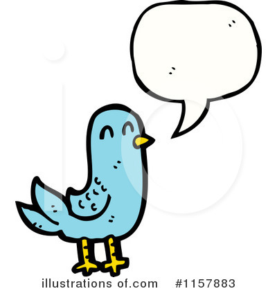 Royalty-Free (RF) Bird Clipart Illustration by lineartestpilot - Stock Sample #1157883