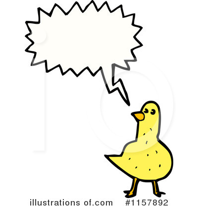 Royalty-Free (RF) Bird Clipart Illustration by lineartestpilot - Stock Sample #1157892