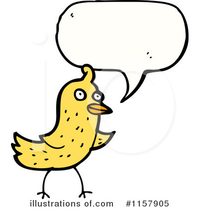 Royalty-Free (RF) Bird Clipart Illustration by lineartestpilot - Stock Sample #1157905