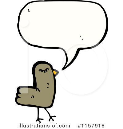 Royalty-Free (RF) Bird Clipart Illustration by lineartestpilot - Stock Sample #1157918
