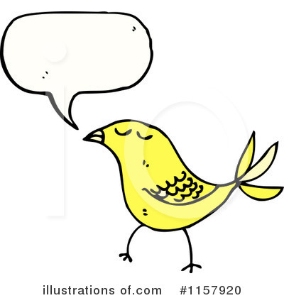 Royalty-Free (RF) Bird Clipart Illustration by lineartestpilot - Stock Sample #1157920