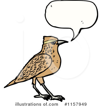 Royalty-Free (RF) Bird Clipart Illustration by lineartestpilot - Stock Sample #1157949