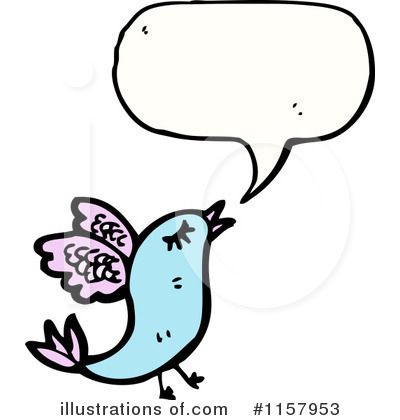 Royalty-Free (RF) Bird Clipart Illustration by lineartestpilot - Stock Sample #1157953