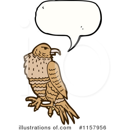 Royalty-Free (RF) Bird Clipart Illustration by lineartestpilot - Stock Sample #1157956