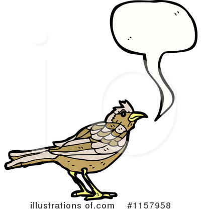 Royalty-Free (RF) Bird Clipart Illustration by lineartestpilot - Stock Sample #1157958
