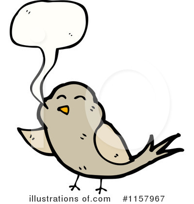Royalty-Free (RF) Bird Clipart Illustration by lineartestpilot - Stock Sample #1157967