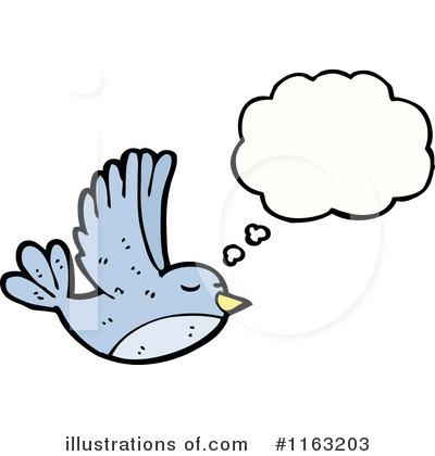 Royalty-Free (RF) Bird Clipart Illustration by lineartestpilot - Stock Sample #1163203