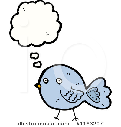 Royalty-Free (RF) Bird Clipart Illustration by lineartestpilot - Stock Sample #1163207