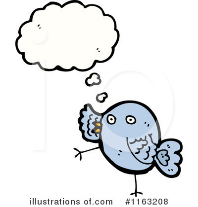 Royalty-Free (RF) Bird Clipart Illustration by lineartestpilot - Stock Sample #1163208