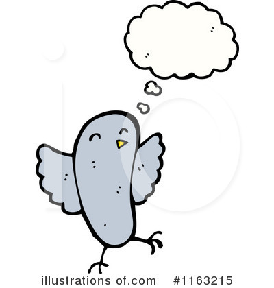 Royalty-Free (RF) Bird Clipart Illustration by lineartestpilot - Stock Sample #1163215