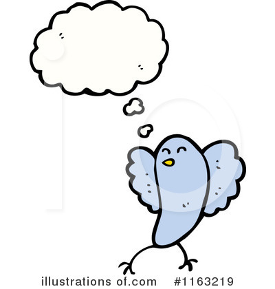 Royalty-Free (RF) Bird Clipart Illustration by lineartestpilot - Stock Sample #1163219
