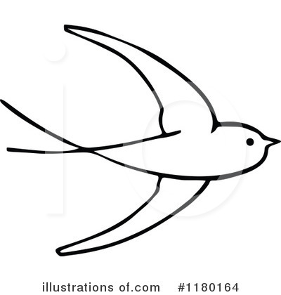 Royalty-Free (RF) Bird Clipart Illustration by Prawny Vintage - Stock Sample #1180164