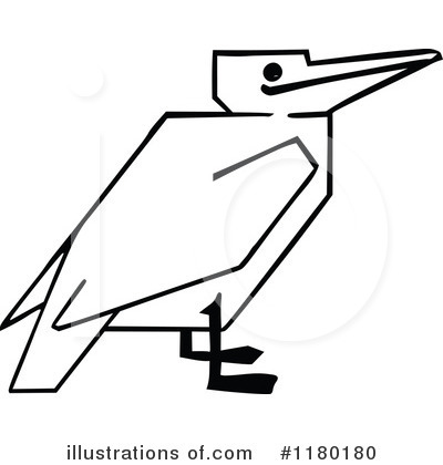Pelican Clipart #1180180 by Prawny Vintage